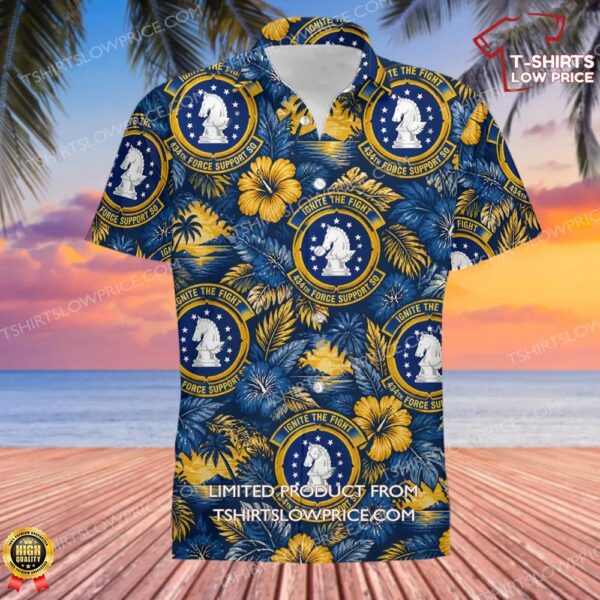 434th Force Support Squadron (AFRC) Hawaiian Shirt 434th Force Support Squadron (AFRC) Hawaiian Shirt
