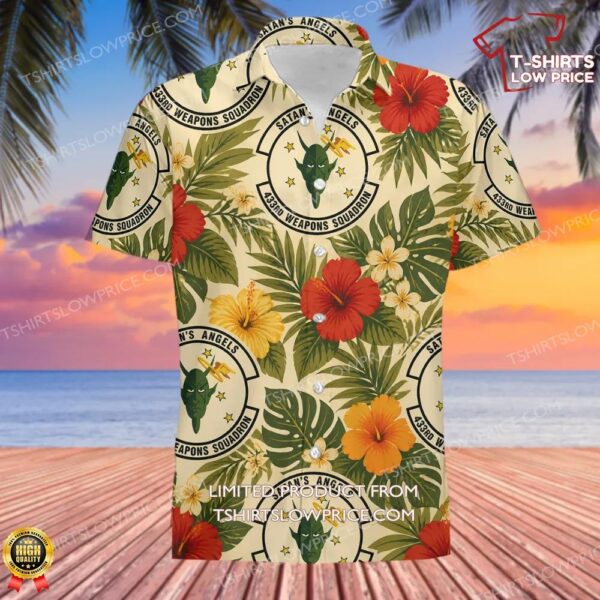 433d Weapons Squadron (ACC) Hawaiian Shirt 433d Weapons Squadron (ACC) Hawaiian Shirt