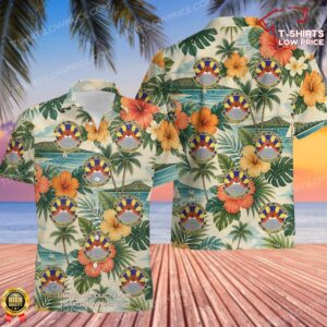 422d Communications Squadron (USAFE) Hawaiian Shirt