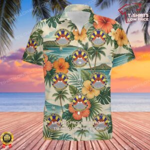 422d Communications Squadron (USAFE) Hawaiian Shirt