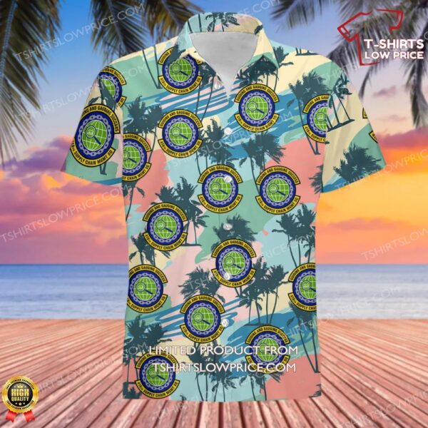 418th Supply Chain Management Squadron (AFMC) Hawaiian Shirt 418th Supply Chain Management Squadron (AFMC) Hawaiian Shirt