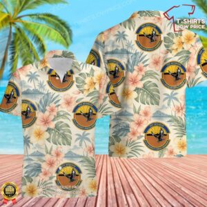 412 Security Forces Squadron (AFMC) Hawaiian Shirt