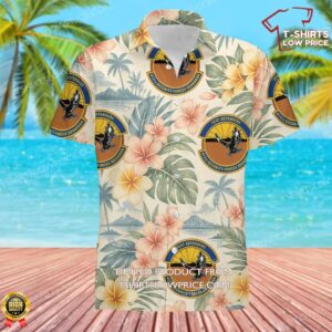 412 Security Forces Squadron (AFMC) Hawaiian Shirt