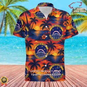 412 Communications Squadron (AFMC) Hawaiian Shirt