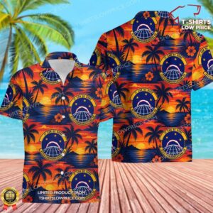 412 Civil Engineer Squadron (AFMC) Hawaiian Shirt