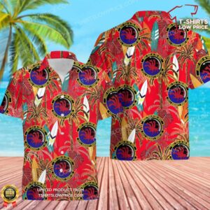 412 Aircraft Maintenance Squadron (AFMC) Hawaiian Shirt