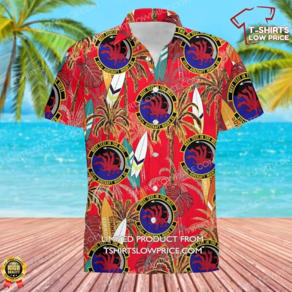 412 Aircraft Maintenance Squadron (AFMC) Hawaiian Shirt 412 Aircraft Maintenance Squadron (AFMC) Hawaiian Shirt