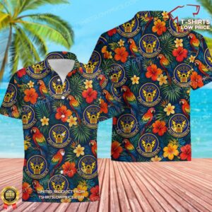 301 Communications Squadron (AFRC) Hawaiian Shirt