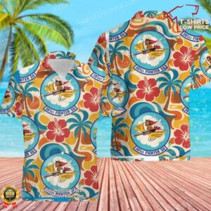 301 Fighter Squadron (AFRC) Hawaiian Shirt