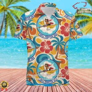 301 Fighter Squadron (AFRC) Hawaiian Shirt
