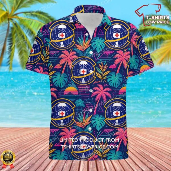 301 Rescue Squadron (AFRC) Hawaiian Shirt 301 Rescue Squadron (AFRC) Hawaiian Shirt