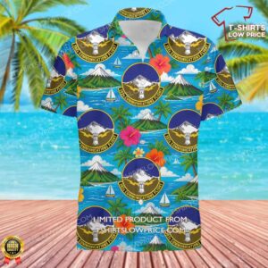 302 Communications Flight (AFRC) Hawaiian Shirt