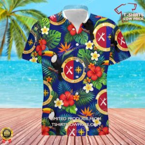 305 Aircraft Maintenance Squadron (AMC) Hawaiian Shirt