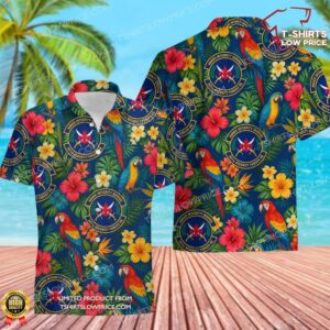 307 Security Forces Squadron (AFRC) Hawaiian Shirt