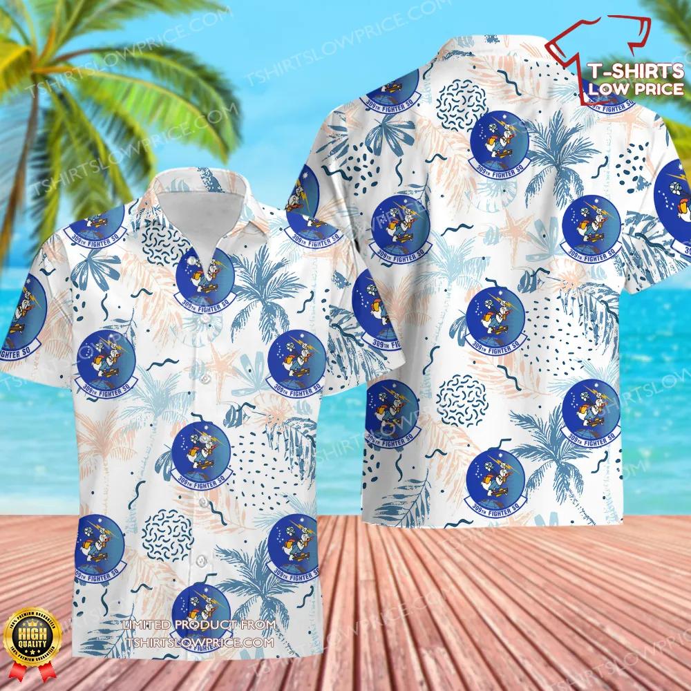 309 Fighter Squadron (AETC) Hawaiian Shirt 309 Fighter Squadron AETC Hawaiian Shirt 1