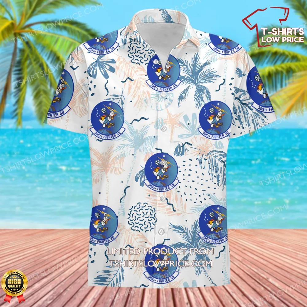 309 Fighter Squadron AETC Hawaiian Shirt 2 309 Fighter Squadron AETC Hawaiian Shirt 2