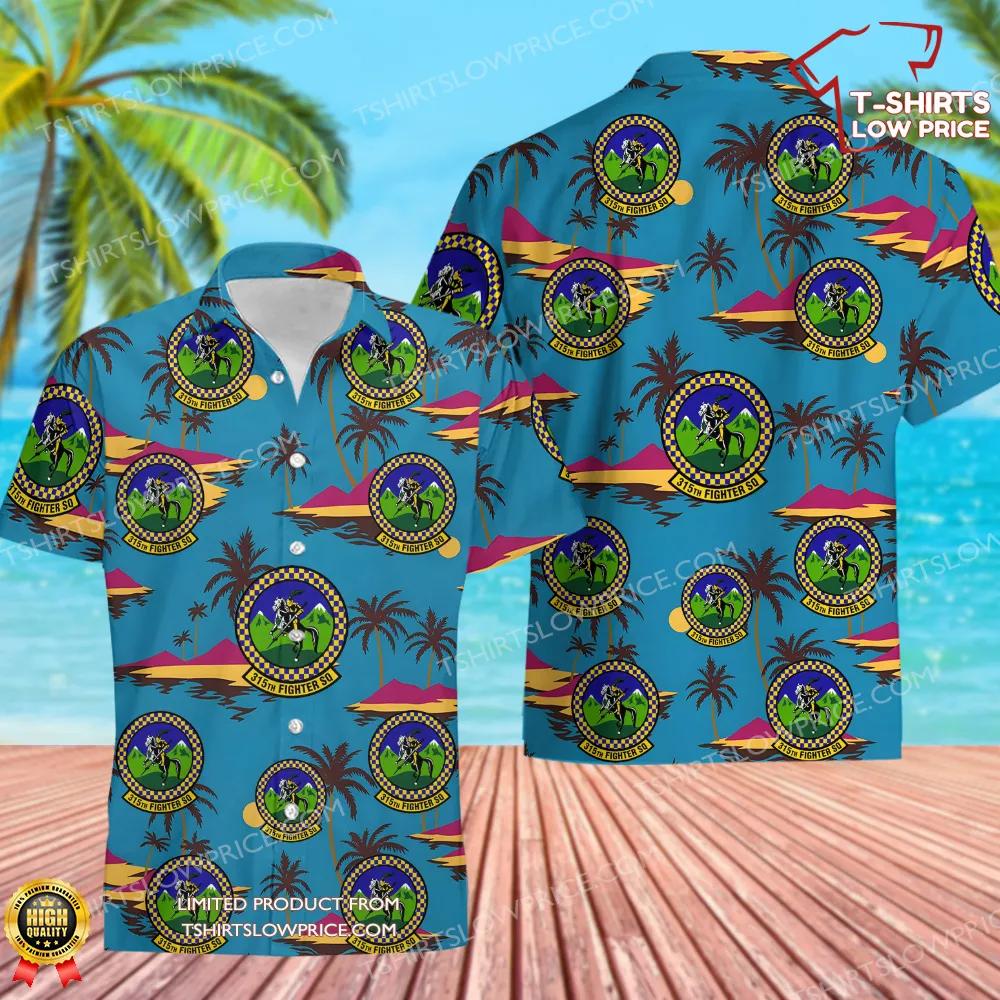315 Fighter Squadron (ACC) Hawaiian Shirt 315 Fighter Squadron ACC Hawaiian Shirt 1