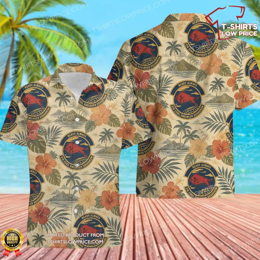 316 Civil Engineer Squadron Hawaiian Shirt 316 Civil Engineer Squadron Hawaiian Shirt 1