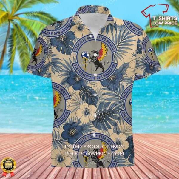 316 Healthcare Operations Squadron (AFDW) Hawaiian Shirt 316 Healthcare Operations Squadron (AFDW) Hawaiian Shirt