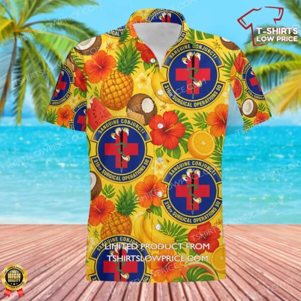 316 Surgical Operations Squadron (AFDW) Hawaiian Shirt 316 Surgical Operations Squadron (AFDW) Hawaiian Shirt