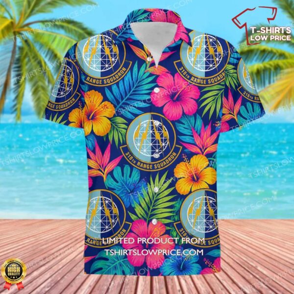 318 Range Squadron (ACC) Hawaiian Shirt 318 Range Squadron (ACC) Hawaiian Shirt