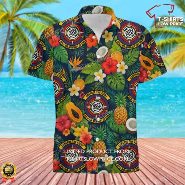 321 Air Mobility Operations Squadron Hawaiian Shirt 321 Air Mobility Operations Squadron Hawaiian Shirt