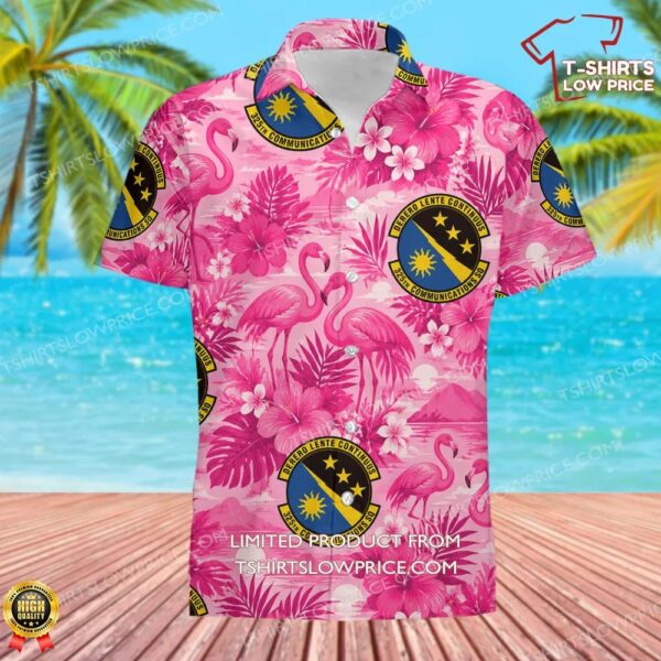 325 Communications Squadron (ACC) Hawaiian Shirt 325 Communications Squadron (ACC) Hawaiian Shirt