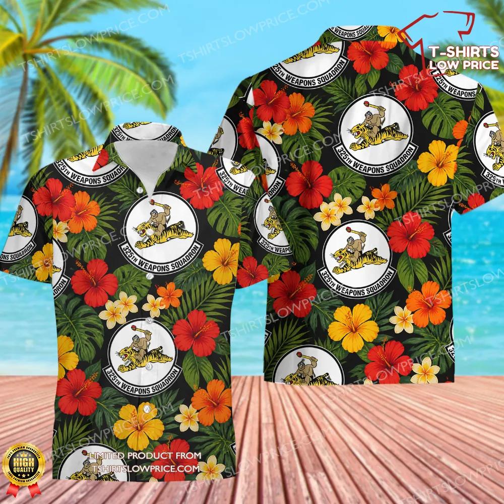 325 Weapons Squadron (ACC) Hawaiian Shirt 325 Weapons Squadron ACC Hawaiian Shirt 1