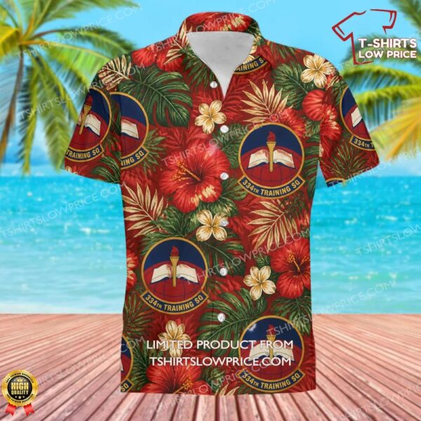 334 Training Squadron (AETC) Hawaiian Shirt 334 Training Squadron (AETC) Hawaiian Shirt