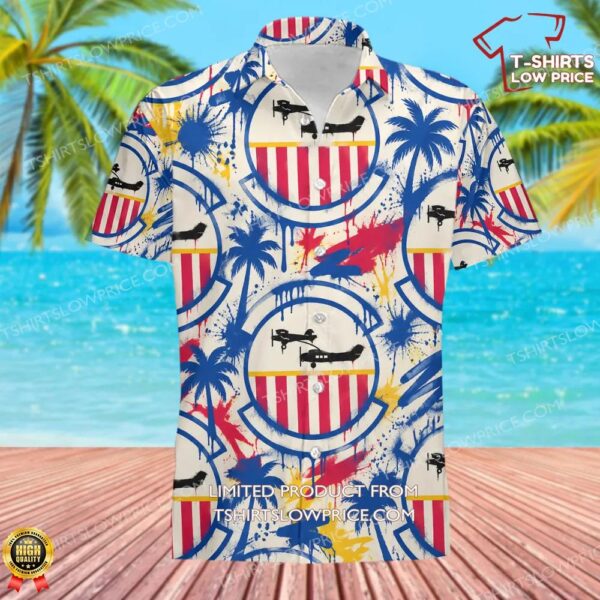 336 Air Refueling Squadron (AFRC) Hawaiian Shirt 336 Air Refueling Squadron (AFRC) Hawaiian Shirt