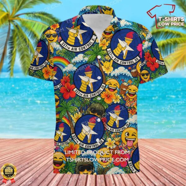 337 Air Control Squadron (AETC) Hawaiian Shirt 337 Air Control Squadron (AETC) Hawaiian Shirt