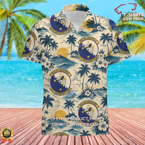 337 Air Support Flight (PACAF) Hawaiian Shirt 337 Air Support Flight (PACAF) Hawaiian Shirt