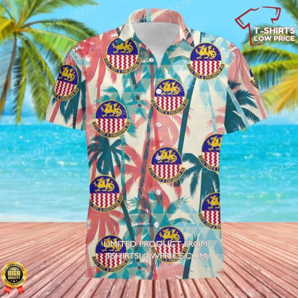 337 Test and Evaluation Squadron (ACC) Hawaiian Shirt 337 Test and Evaluation Squadron (ACC) Hawaiian Shirt