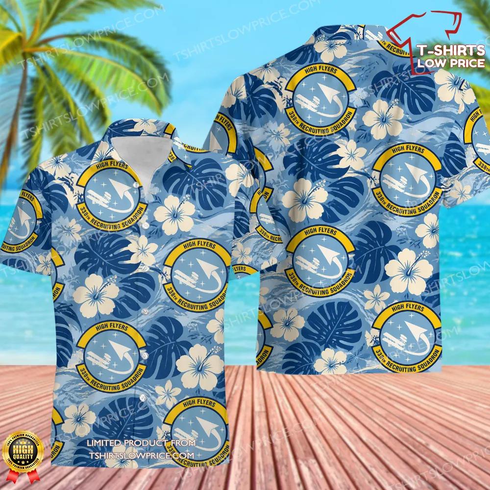 338 Recruiting Sq (AETC) Hawaiian Shirt 338 Recruiting Sq AETC Hawaiian Shirt 1