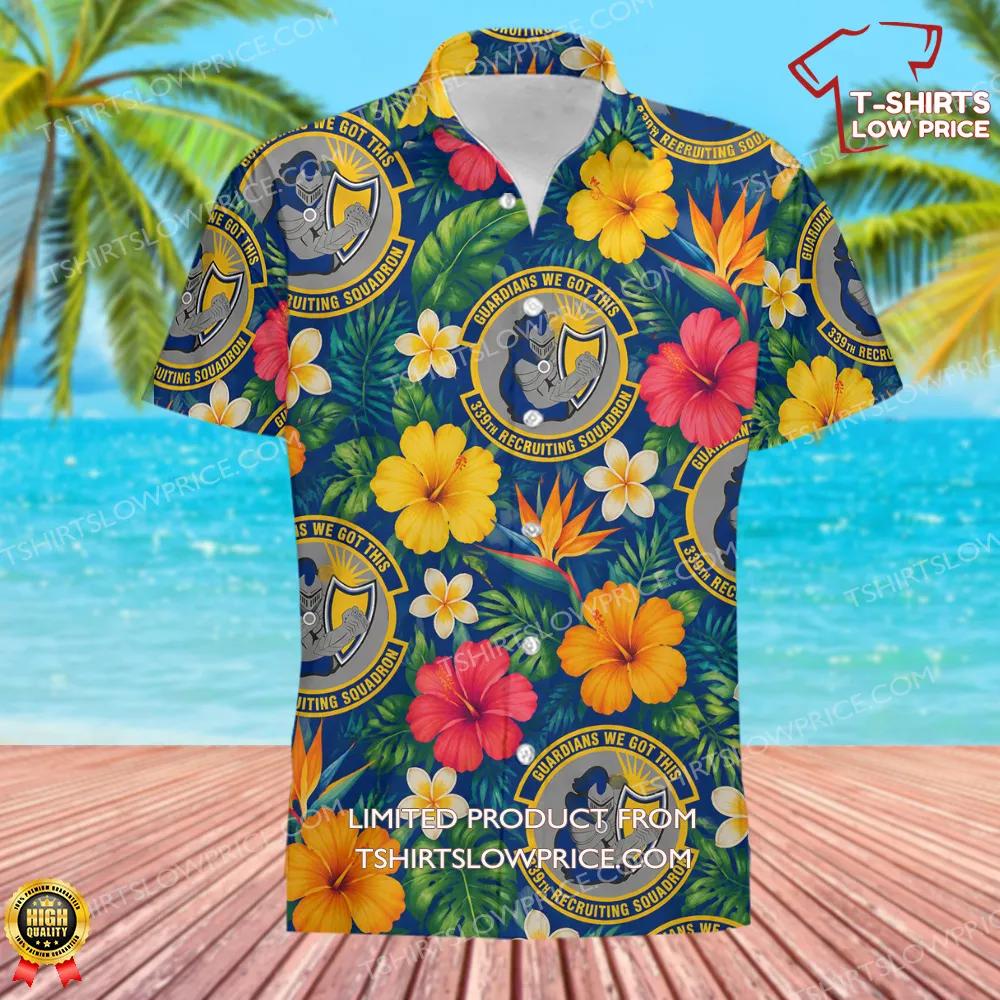 339 Recruiting Squadron AETC Hawaiian Shirt 2 339 Recruiting Squadron AETC Hawaiian Shirt 2