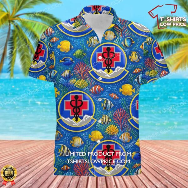 341 Operational Medical Readiness Squadron (AFGSC) Hawaiian Shirt 341 Operational Medical Readiness Squadron (AFGSC) Hawaiian Shirt