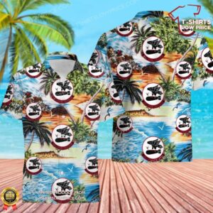 345 Bomb Squadron (AFRC) Hawaiian Shirt