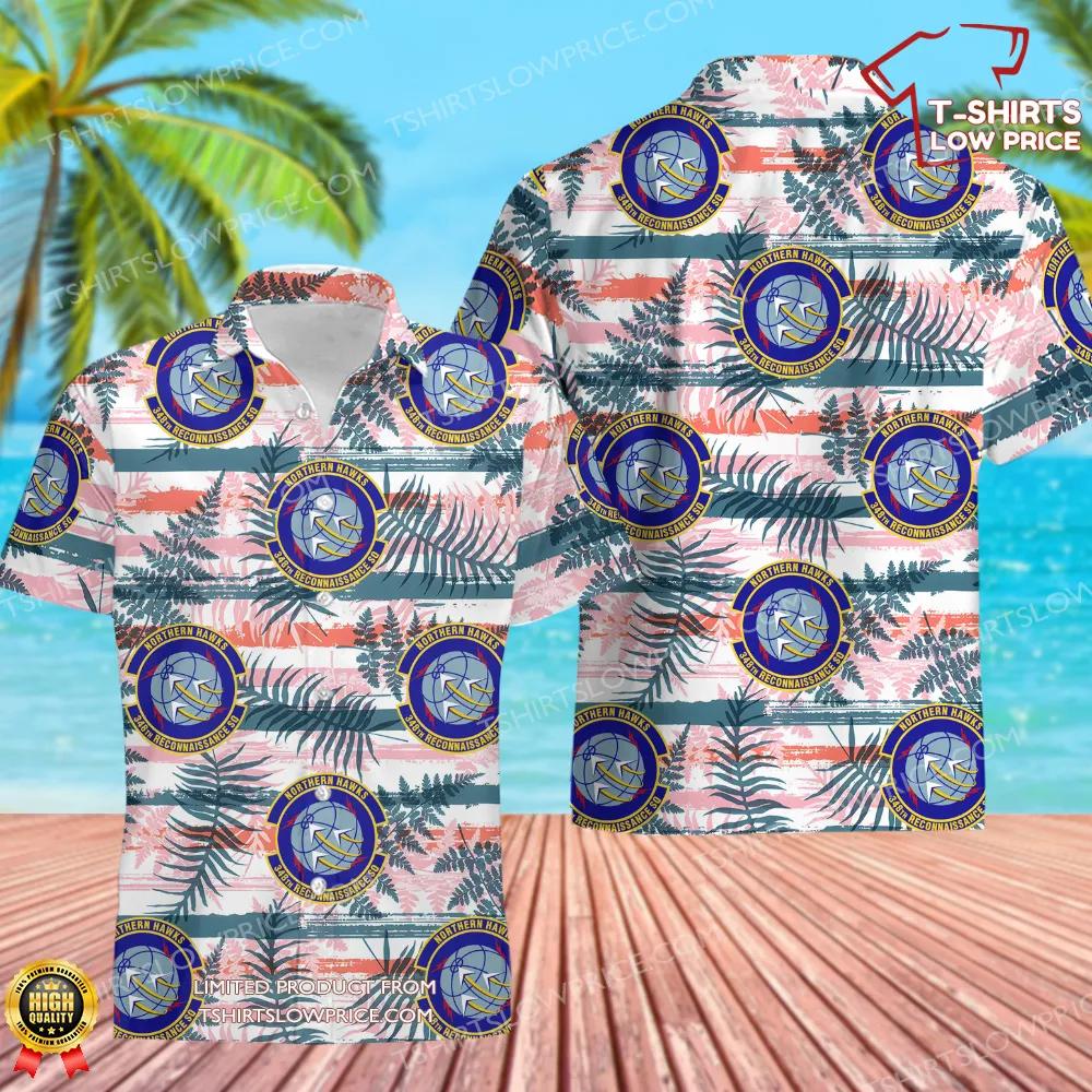 348 Reconnaissance Squadron (ACC) Hawaiian Shirt 348 Reconnaissance Squadron ACC Hawaiian Shirt 1