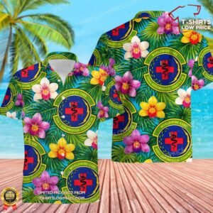349 Aeromedical Staging Squadron (AFRC) Hawaiian Shirt