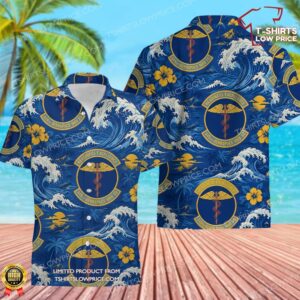 349 Aerospace Medicine Squadron (AFRC) Hawaiian Shirt