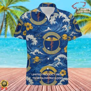 349 Aerospace Medicine Squadron (AFRC) Hawaiian Shirt