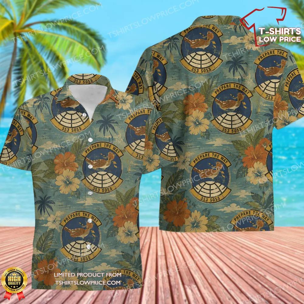 353 Special Operations Support Squadron (AFSOC) Hawaiian Shirt 353 Special Operations Support Squadron AFSOC Hawaiian Shirt 1