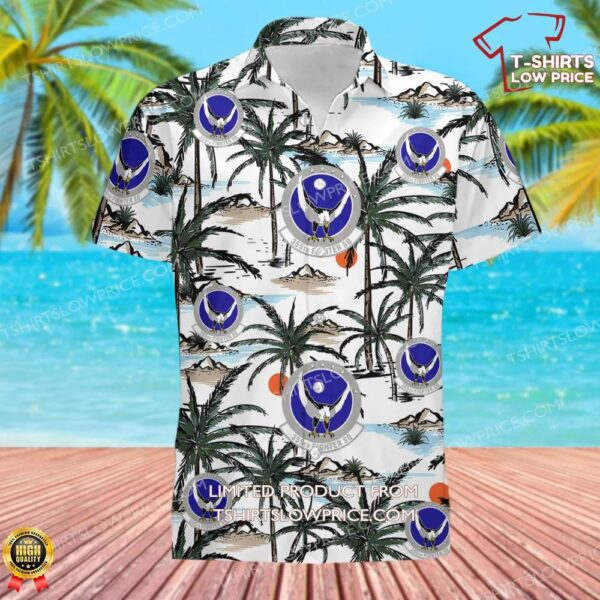 355 Fighter Squadron (PACAF) Hawaiian Shirt 355 Fighter Squadron (PACAF) Hawaiian Shirt