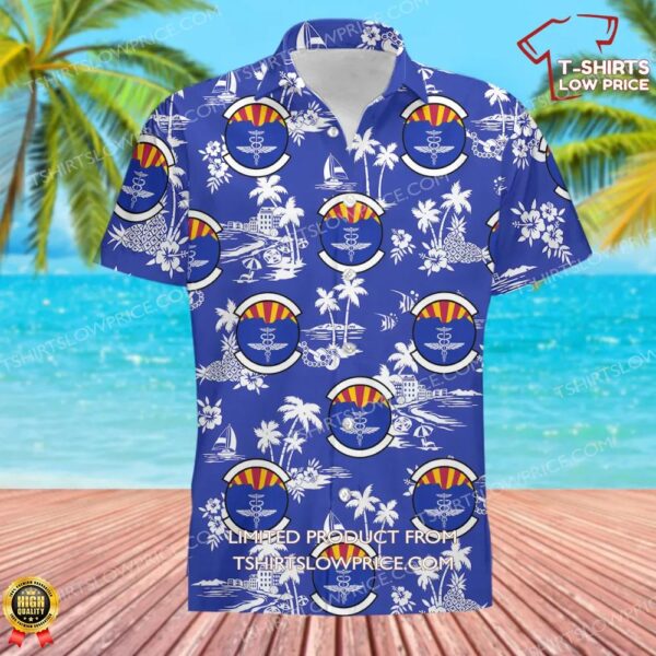 355 Operational Medical Readiness Squadron (ACC) Hawaiian Shirt 355 Operational Medical Readiness Squadron (ACC) Hawaiian Shirt