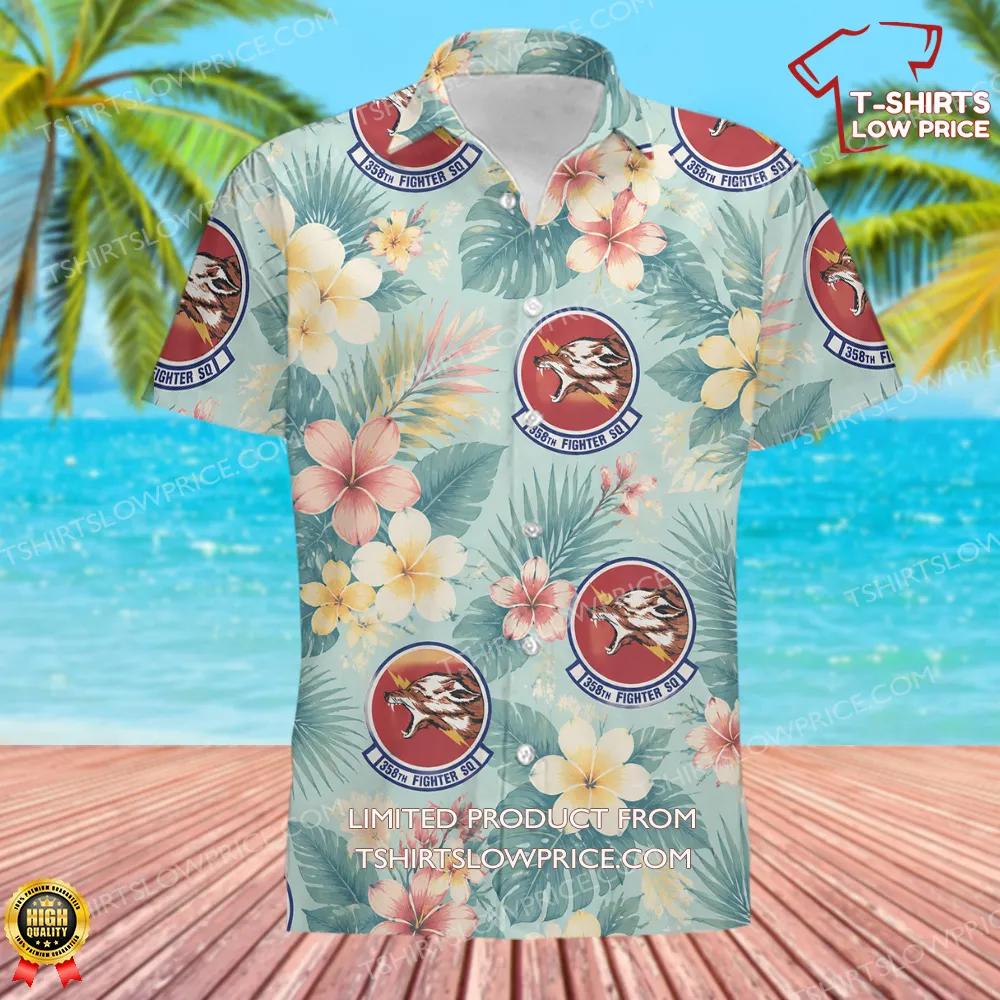 358 Fighter Squadron ACC Hawaiian Shirt 2 358 Fighter Squadron ACC Hawaiian Shirt 2