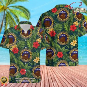 366 Civil Engineer Squadron (ACC) Hawaiian Shirt
