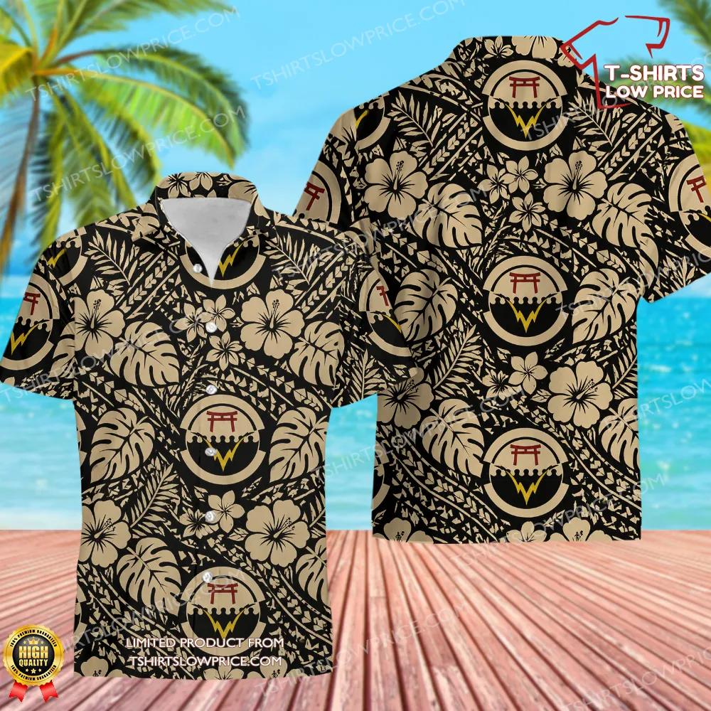 374 Communications Squadron (PACAF) Hawaiian Shirt 374 Communications Squadron PACAF Hawaiian Shirt 1