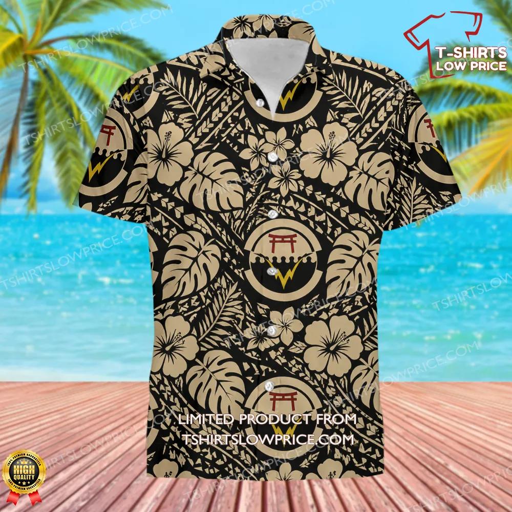 374 Communications Squadron PACAF Hawaiian Shirt 2 374 Communications Squadron PACAF Hawaiian Shirt 2