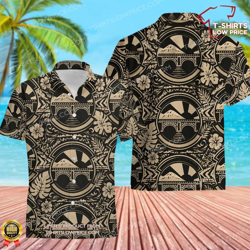 374 Maintenance Operations Squadron (PACAF) Hawaiian Shirt 374 Maintenance Operations Squadron PACAF Hawaiian Shirt 1