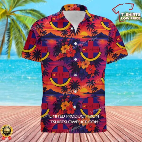 375 Healthcare Operations Squadron (AMC) Hawaiian Shirt 375 Healthcare Operations Squadron (AMC) Hawaiian Shirt